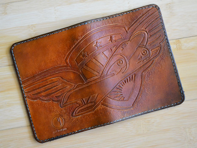 zombie head card holder